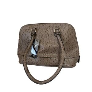 Bueno Collection Purse NWT Gray Design Design Silver Hardware Zipper